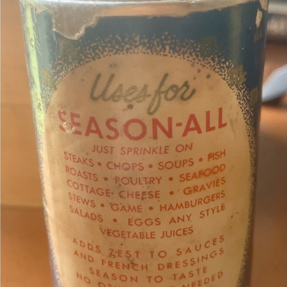 Vintage season bottle and tire repair kit bottle